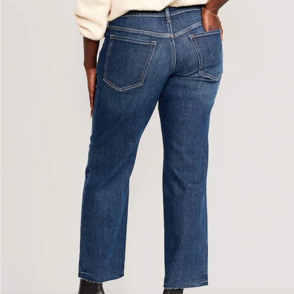 NWT Low-Rise OG Loose Cut-Off Jeans - 6 Petite - Picture 3 of 12